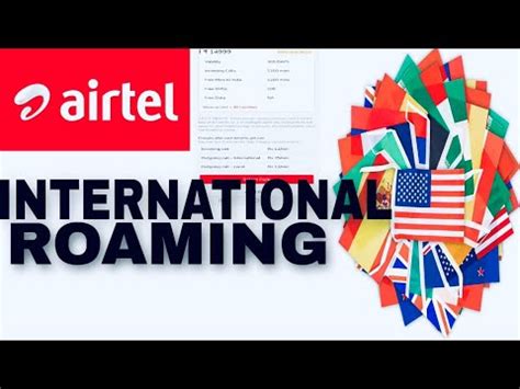 airtel international roaming countries list.